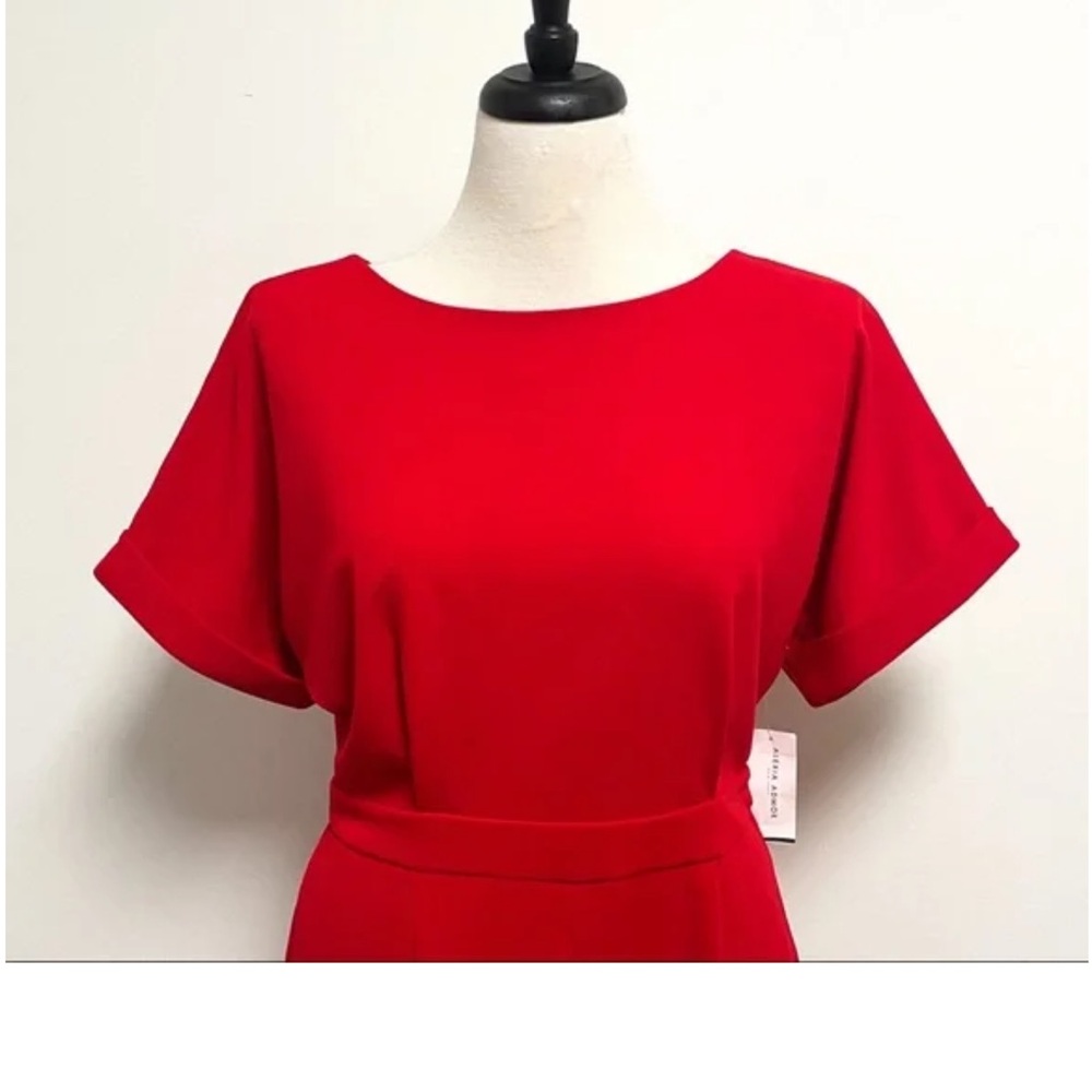 Alexia Admor Vibrant Scarlet Jumpsuit - Picture 5 of 14